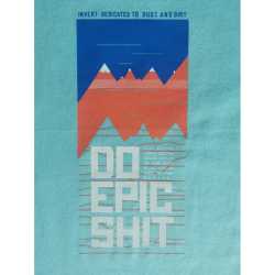 Тениска INVERT DO EPIC Turquoise Blue